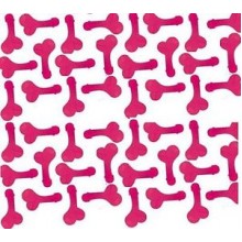 Pink Willy confetti